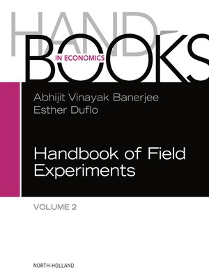 cover image of Handbook of Economic Field Experiments, Volume 2